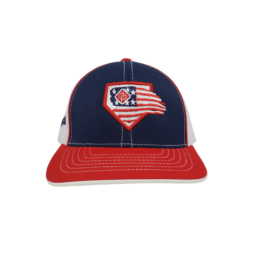 HOME OF THE BRAVE TRUCKER HAT